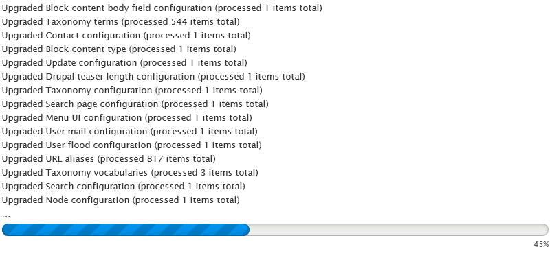Proses Upgrade ke Drupal 8